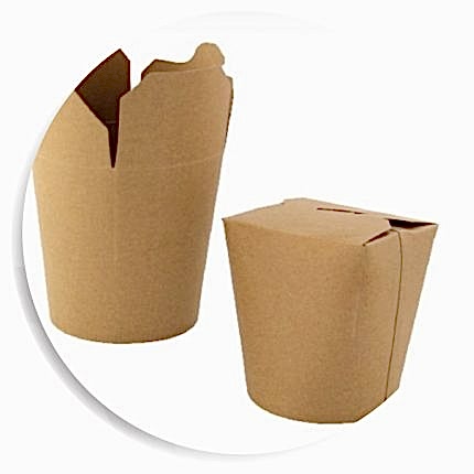 16 oz Kraft Döner Box