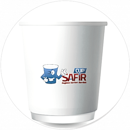 14 oz Double Wall Kraft Bardak