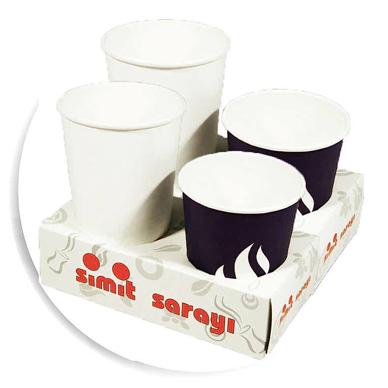 SAFİRCUP KARTON BARDAK BASKILI BASKISIZ KAĞIT BARDAK,ÜRETİMİ - KARTON BARDAK AKSESUARLARI
