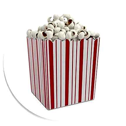 Küçük Popcorn Kabı